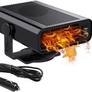 Car Heater,Portable Car Heaters For Vehicle,200w Fast Heating Defrost Defogger